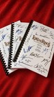 Lord Of The Rings X 3  Movie Script  Cast Printed Signatures  Signed  Gift  Film