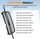 Front Grill Assembly Upper Grille Compatible With 2005-2007 Chevy Silverado 1500