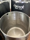 Set Lot 5 Decent Milk Steaming Jugs Black Stainless Coffee Cafe Barista Espresso