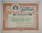1906 The Attracto Stock Certificate  994 Issued To William A  Anthony