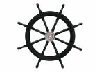 36   Large Boat Ship Wooden Steering Wheel Nautical Wall Decor New