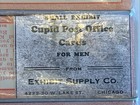 Nos New The Exhibit Supply Co Vending Machine Cupid Post Office Cards For Men
