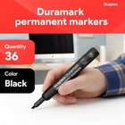 Tank Permanent Markers  Chisel Tip  Black  36 Pack     Duramark Bold Ink Markers