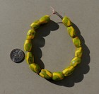 14 Old Antique Venetian Oval Millefiori African Trade Beads  4983