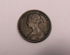 Great Britain Early Queen Victoria Farthing 1873 Very Scarce