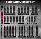 Gunsmith Screwdriver Set Wheeler Gunsmithing Firearm Tools Kit 232 Bits Pro New