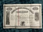 1878 Lubec Silver Mining Co  Of Maine Stock Certificate  346   lubec  Maine 