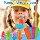 Silicone Holders With Straw   Neoprene Sleeves  Anti-freeze Hands For Kids