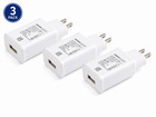 3-pack Samsung Oem Wall Charger Ep-ta50jwe   Usb-c Cable Fast Charging Galaxy