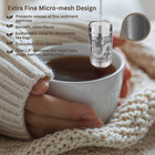 Stainless Steel Tea Infuser Loose Leaf Tea Strainer Dragon Engraved Micro Mesh