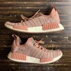 Adidas Womens Nmd R1 Stlt Primeknit Cq2028 Pink Running Shoes Lace Up Size 9