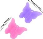 Muuzll 50 Pack Butterfly Hair 50 Count  pack Of 1   Assorted pastel random