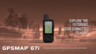 Garmin Gpsmap 67i Handheld Gps W  Inreach Satellite Sos   Messaging 010-02812-00