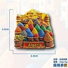 Algeria Spice Market Resin Refrigerator Magnet 3d Travel Souvenirs Craft