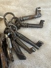 Lot Of 24 Antique Skeleton Keys Various Sizes 