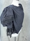 Vintage Recollections Blouse Puff Sleeve Top Xl  Lace Victorian  Goth Steampunk