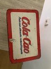 2 Vintage Cola Cao  Spain Barcelona Harina Vtg Advertising Metal Canister