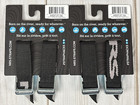 Nrs 2 Pairs  4 Total  1ft  1   Heavy Duty Tie-down Straps 500lb Load Limit Black