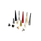 Punk Studs Rivets Spike Long Cone Diy Screw Rivets For Leather Crafts Colored
