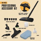 Mcculloch Mc1275 Heavy Duty Steam Cleaner     45 Min  18 Accessories  Chemical-fre