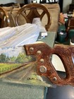 Vintage Hand Saw  Hand Painted Beautiful Piece Of Artwork  29 Inches Long
