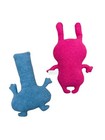 Little Uglies Plush Pink Moxy 2006   Fea Bea Uglydoll 2002 8   