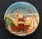 Christmas Santa Claus Land Vintage Celluloid Center-push Tape Measure Indiana