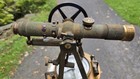 1917-1920 Era Kolesch Surveyor And Engineer Transit With Original Tripod Nice