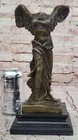 Winged Nike Samothrace Louvre Paris Bronze Marble Victory Statue Sculpture Decor