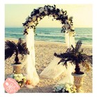 7 5 Feet White Metal Arch For Wedding Party Decoration - Free   Fast Shipping