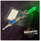 Us  Doctor Who 12th Metal Sonic Screwdriver Led Light Color Change Prop Replica