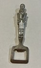 Godinger Silverplated Toy Soldier   Nutcracker Metal Bottle Opener  