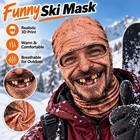Old Man Ski Mask Funny Realistic Face Balaclava 3d Printed Full Face Winter With