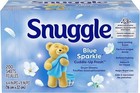 Snuggle Dryer Sheets  Long Lasting Fresh And Clean Scent  Laundry Fabric Softene