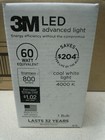 3m Rca19b4 Commercial Dimmable Led Lamp 8 5 W 120 V E26 Led Lamp 800 Lumens 8 Pk