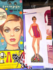 7 Uncut Paper Doll Books_repros   1 Vintage_women teens  Childre  Family
