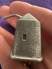Vintage Pewter 3d Cottage  Well  Bell Tower  Mill Thimble Lot Of 4 Collectible