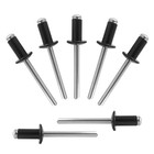 Allclean 170 Pcs 3 16  X 3 8  Aluminum Blind Rivets 4 8 X 10mm 3 16 x3 8  Black