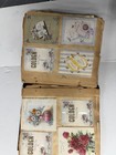 Scrapbook Vintage 1950 s Greeting Cards 30 Pages Anniversary Mix Ephemera