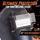 Clear Welding Lenses 2x4 25       04    Thick 2x4 Clear Welding Lens  25 Pack  Clear
