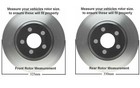 Front   Rear Disc Rotors   Brake Pads For Chevy Gmc Silverado Sierra 2500 Hd