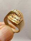 Very Stunning Ancient Artifact Ring Bronze Roman Authentic Rare Antique Amazing