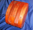 Vintage nautical maritime large 14 x10x9 wooden Pulley rustic Barn block Tackle