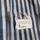 Vintage 50s 60s Overalls Big Mac Penney s Hickory Stripe Center Zip Gripper