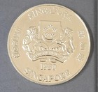 10 Dollars Communication Satellite 1980 Singapore Nickel