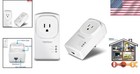 Trendnet Powerline 500 Kit Tpl-407e2k  Built-in Outlet  2 Adapters  Plug   Play