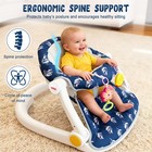 Baby Floor Seat Sit Me Up Chair With 360   Safety Surround With Music   Toys