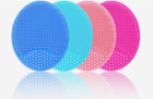 Silicone Facial Cleansing Brush - 4 Pack Face Scrubber   Exfoliator For Deep Cle