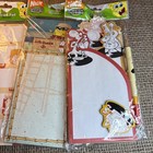 Mix Lot Of 4 Spongebob 2006 Viacom Magnetic Memo Pads Tri-notes With Pen Magnet 
