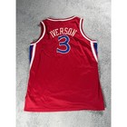 Mitchell   Ness Allen Iverson Philadelphia 76ers 1996-97 Red Jersey Mens 2xl